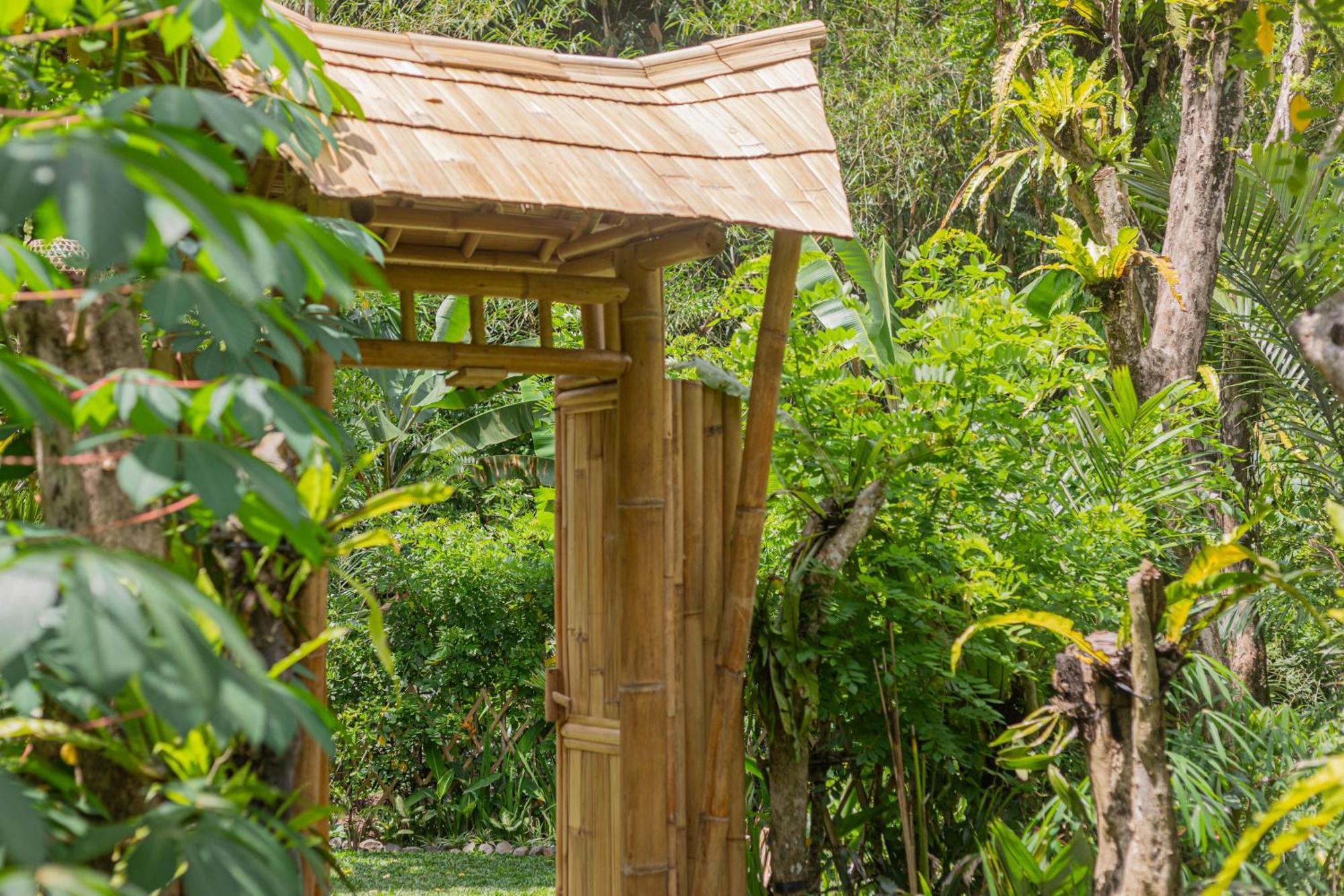 Arcada Bali Bamboo House Villa Sidemen  Exterior photo