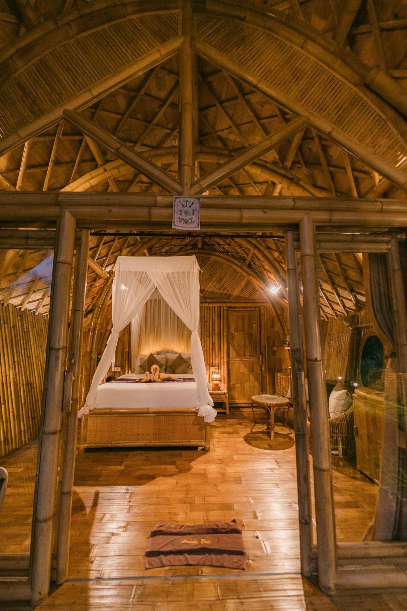 Arcada Bali Bamboo House Villa Sidemen  Exterior photo
