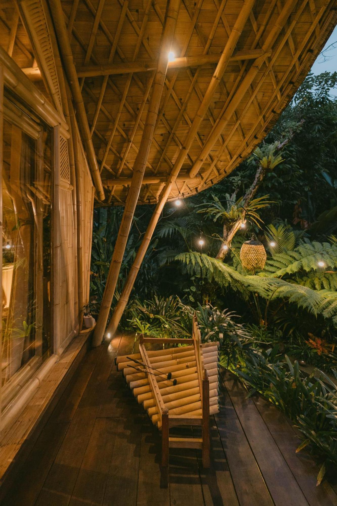 Arcada Bali Bamboo House Villa Sidemen  Exterior photo