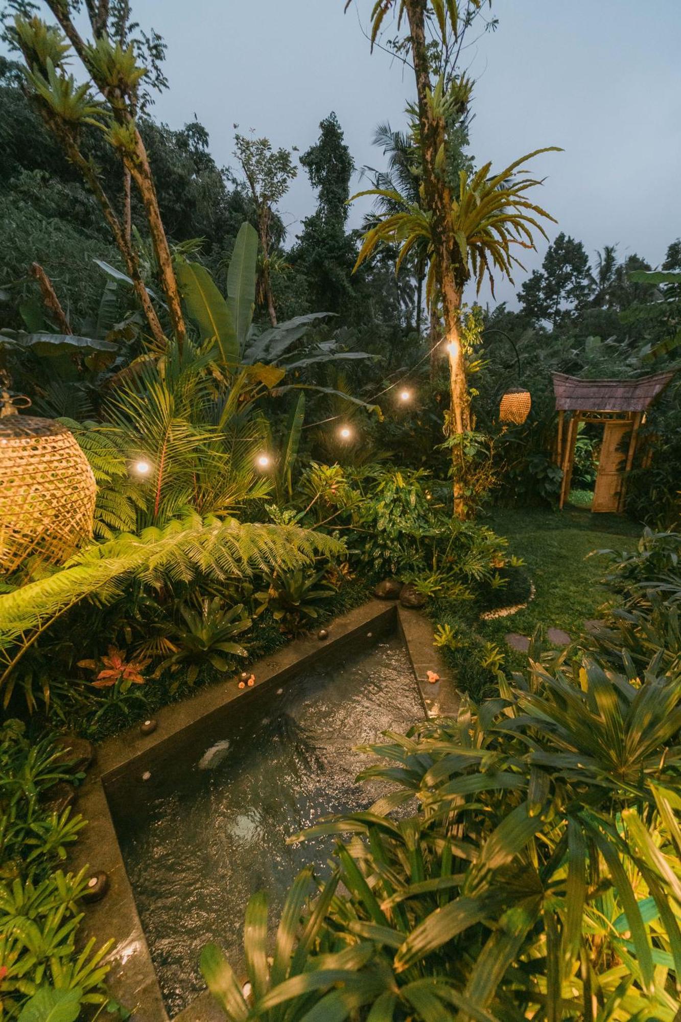 Arcada Bali Bamboo House Villa Sidemen  Exterior photo