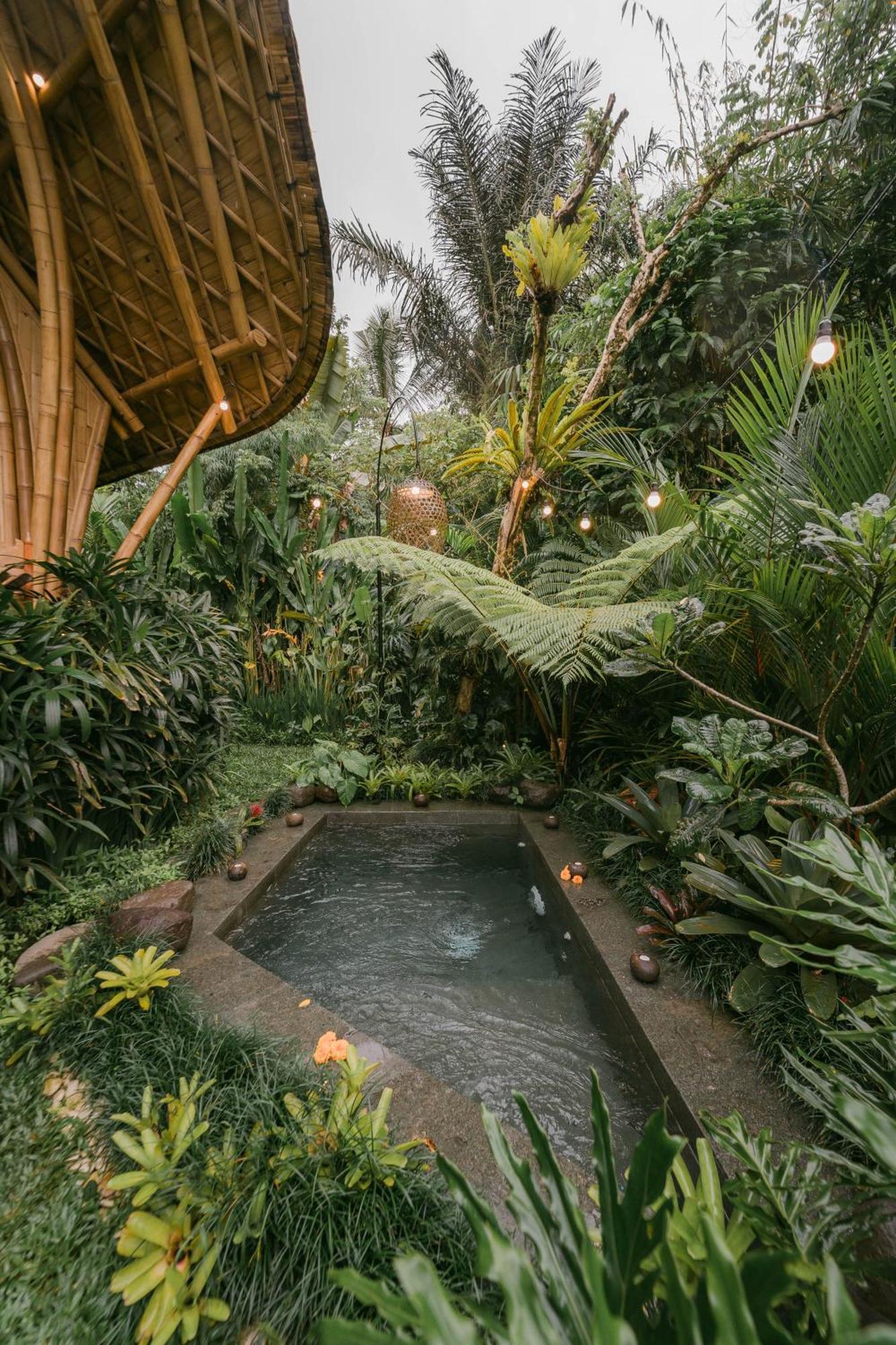 Arcada Bali Bamboo House Villa Sidemen  Exterior photo