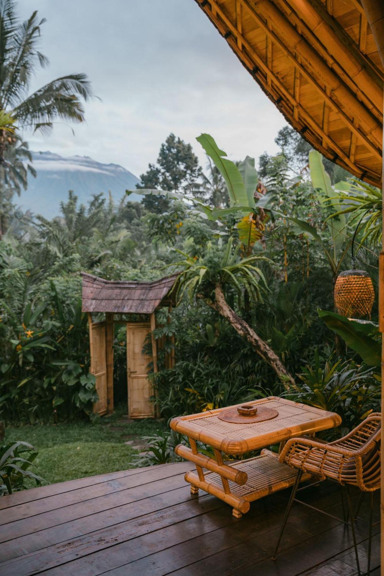 Arcada Bali Bamboo House Villa Sidemen  Exterior photo