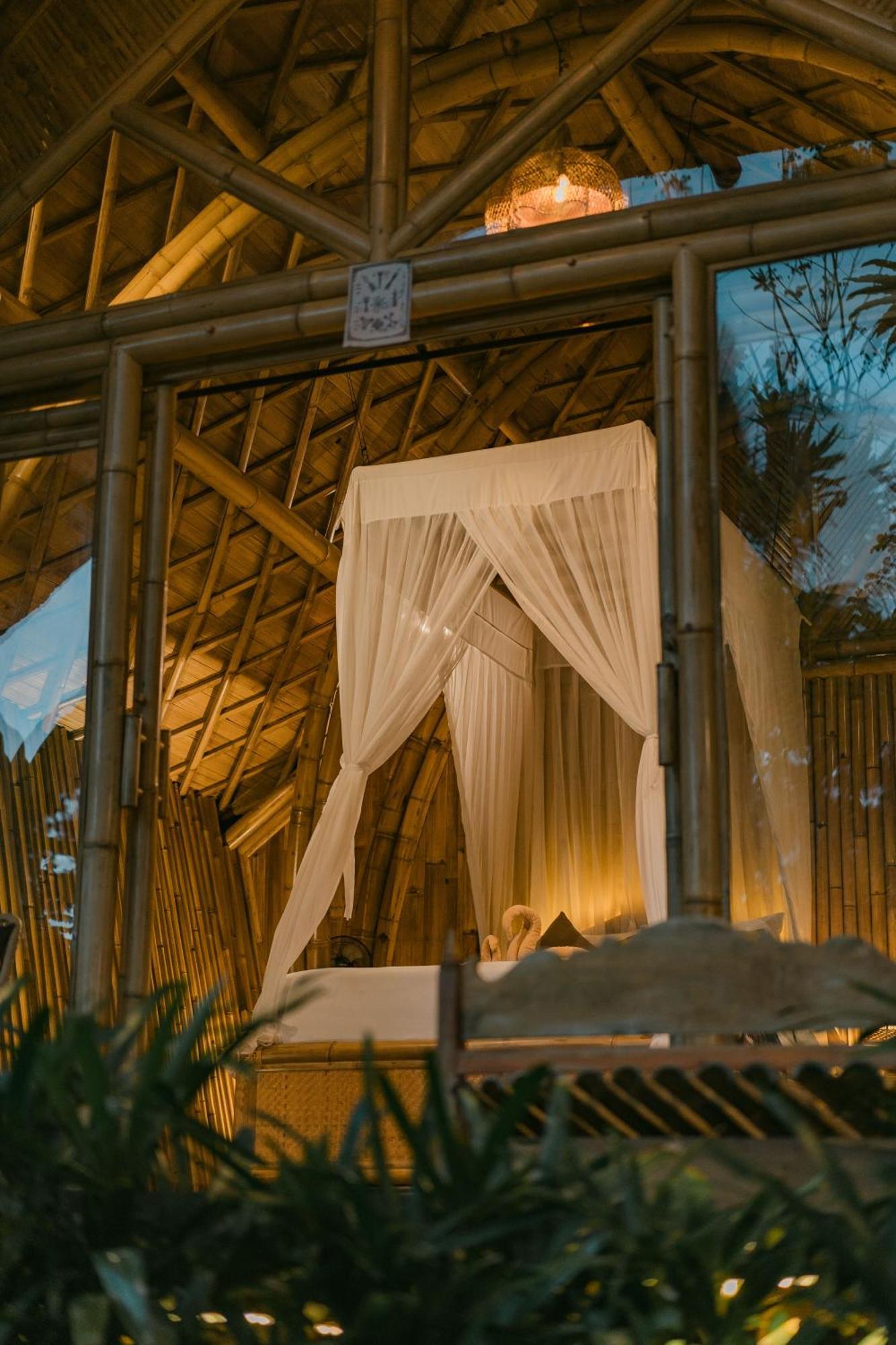 Arcada Bali Bamboo House Villa Sidemen  Exterior photo