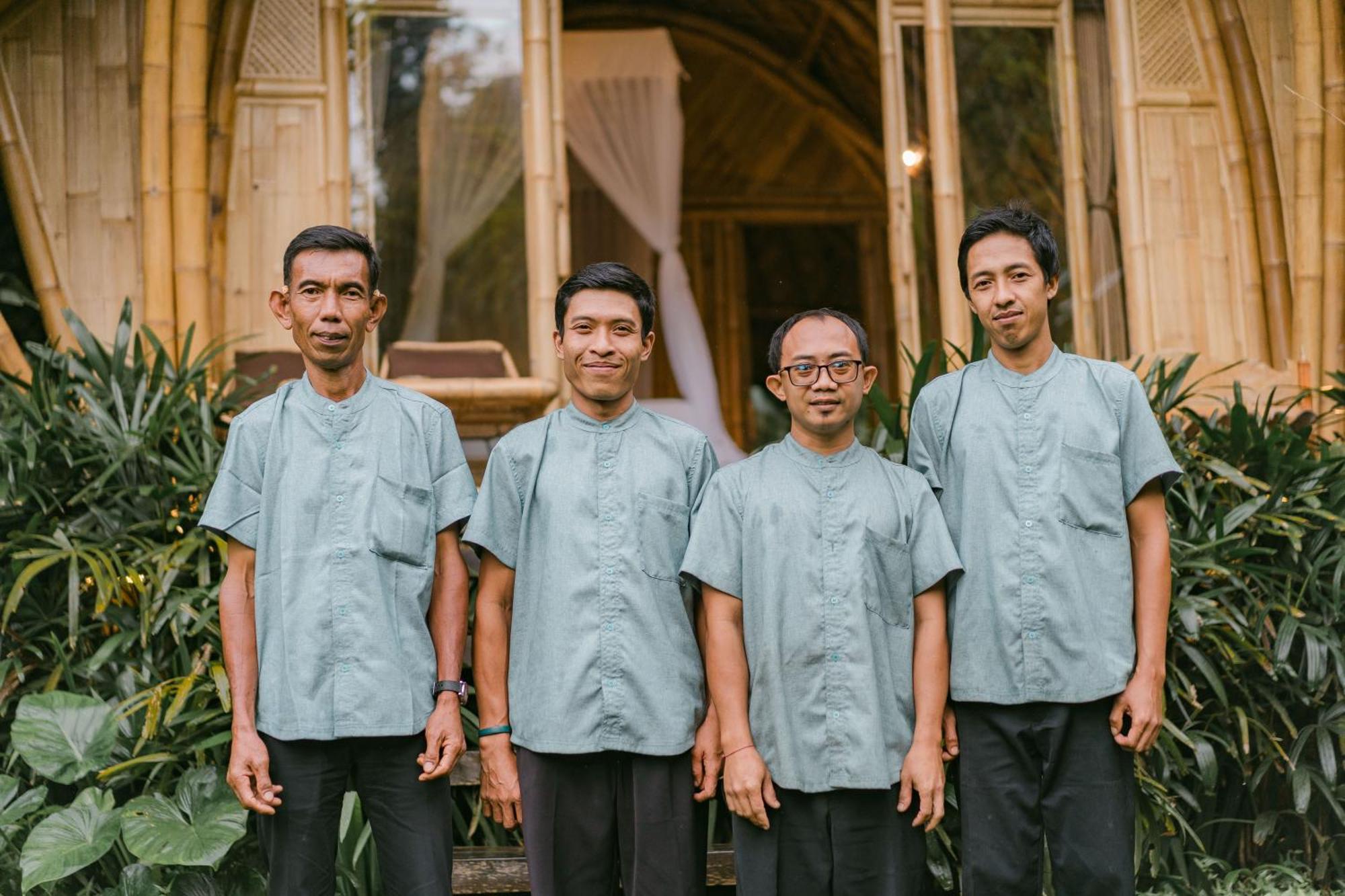Arcada Bali Bamboo House Villa Sidemen  Exterior photo